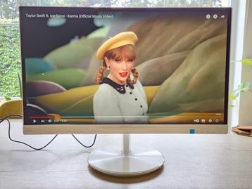 Extraordinary white 24inch Philips monitor