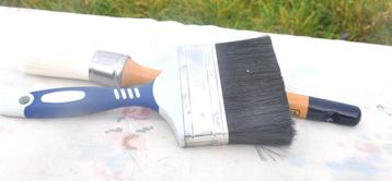 2 pinceaux neuf pour travaux de peinture  beschikbaar voor biedingen