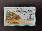 Nigeria 1992 - Lekki Beach - voilier, palmiers, Timbres & Monnaies, Timbres | Afrique, Affranchi, Enlèvement ou Envoi, Nigeria