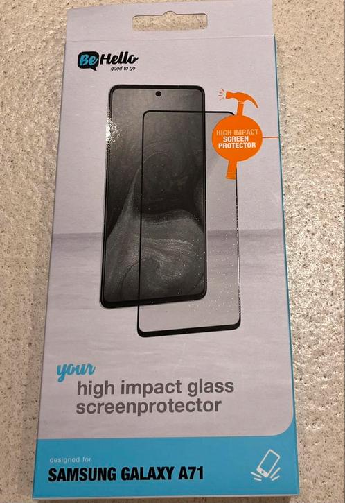 Samsung Galaxy A71High Impact Glass Screen Protector, Telecommunicatie, Mobiele telefoons | Toebehoren en Onderdelen, Nieuw, Samsung