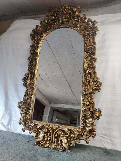 Miroir baroque, Maison & Meubles, Accessoires pour la Maison | Miroirs, Comme neuf, 50 à 75 cm, 100 à 150 cm, Ovale, Enlèvement