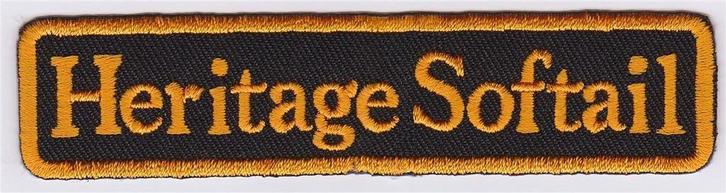 Harley Davidson Heritage Softail stoffen opstrijk patch embl, Motoren, Accessoires | Overige, Nieuw, Verzenden