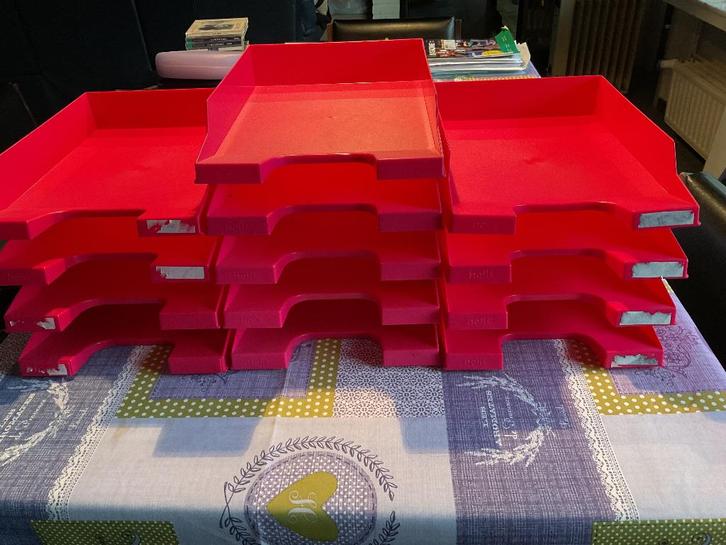 Leuke, roze klasseerbakjes, Divers, Accessoires de bureau, Enlèvement