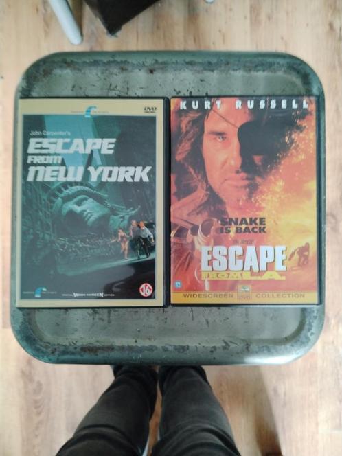 Escape from New York + Escape from LA, CD & DVD, DVD | Science-Fiction & Fantasy, Comme neuf, Science-Fiction, À partir de 16 ans