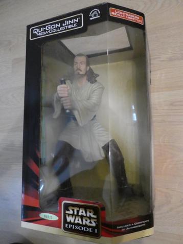 Star Wars Episode 1 Qui-Gon Jinn Mega Collectible beschikbaar voor biedingen