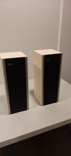 GOODMANS DOUBLE MAXIM VINTAGE, Ophalen of Verzenden, Gebruikt, Front, Rear of Stereo speakers