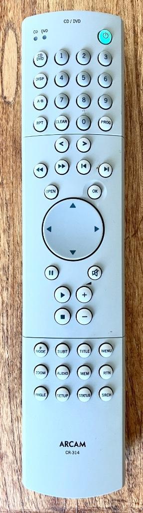 Arcam CR-314 Originele Afstandsbediening beschikbaar voor biedingen
