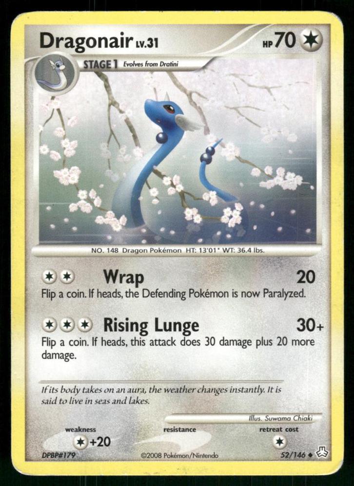 Dragonair 52/146 - Legends Awakened, Hobby en Vrije tijd, Verzamelkaartspellen | Pokémon, Gebruikt, Verzenden