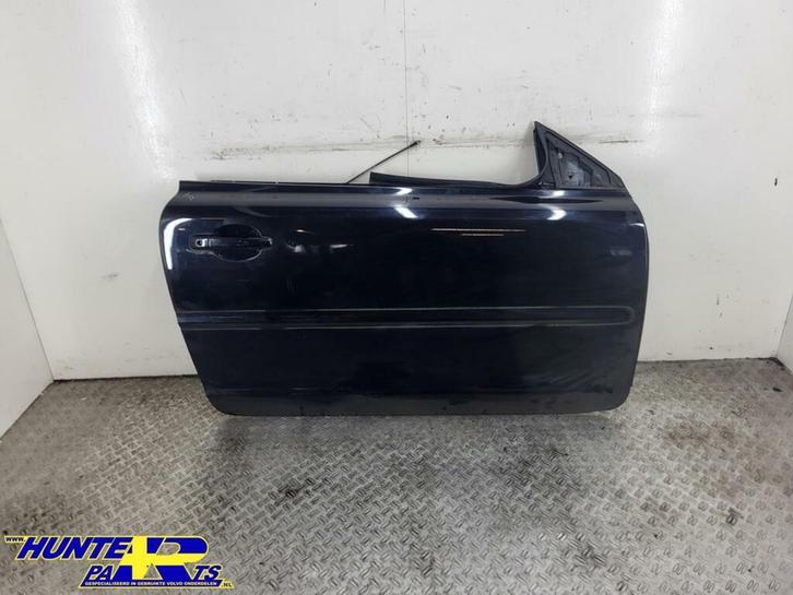 Portier RV zwart 452 Volvo C70 Convertible II ('05-'13), Auto-onderdelen, Carrosserie, Deur, Volvo, Voor, Rechts, Gebruikt, Ophalen of Verzenden