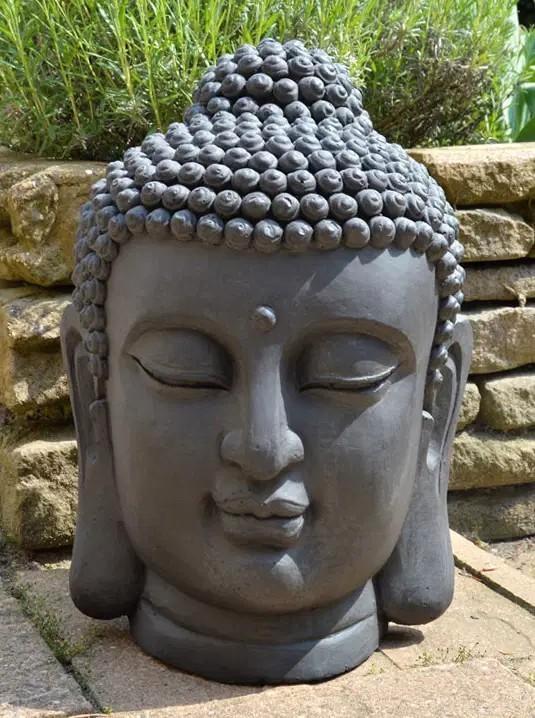 Te Koop: Boeddhahoofd 45cm - Nieuw !, Huis en Inrichting, Woonaccessoires | Boeddhabeelden, Nieuw, Ophalen