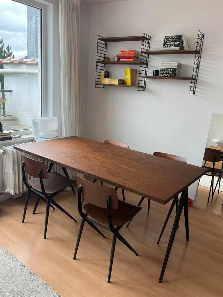 Vintage eetkamer set Marko stijl, Huis en Inrichting, Complete eetkamers, Gebruikt, 4 tot 6 stoelen, Ophalen