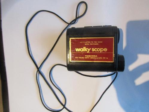 Toshiba RP14: "Walky Scope" transistor radio. Japan. 1980., Antiek en Kunst, Antiek | Tv's en Audio, Ophalen of Verzenden