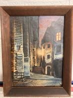 2 schilderijen in houten kader. Doe een bod., Enlèvement