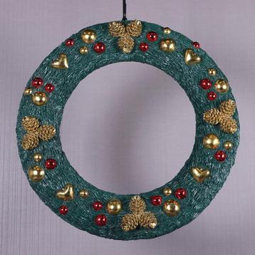 Couronne de Noël — Diamètre de la couronne de Noël 91 cm, Divers, Enlèvement, Neuf