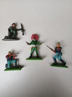 4 Vintage soldaatjes Britse Deetail Cavaleristen jr. 1971, Ophalen