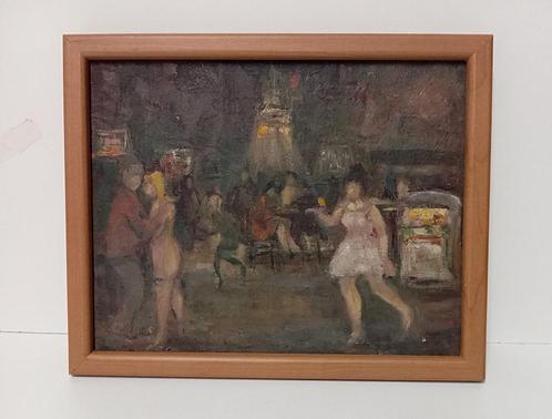 2de schilderij Hubert De Vries ?, Antiek en Kunst, Kunst | Schilderijen | Klassiek, Ophalen of Verzenden