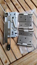 slot + sleutel + deuraccessoire, Ophalen of Verzenden, Nieuw, IJzer, Scharnier