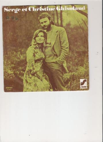 Serge et Christine Ghisoland - Derrière mes carreaux - Quand, Enlèvement ou Envoi, Single, Utilisé, Pop