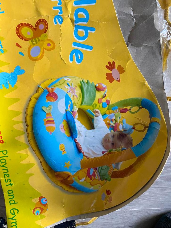 Bawi opblaasbare babyspeeltuin, Kinderen en Baby's, Speelgoed | Babyspeelgoed, Gebruikt, Overige typen, Ophalen