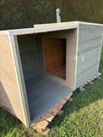 Hondenhoek nooit gebruikt - mag buitenstaan, Dieren en Toebehoren, Hondenhokken, Ophalen, Zo goed als nieuw, Hondenhok