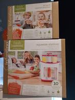 Infantine squeeze station + 50 zakjes nieuw, Kinderen en Baby's, Babyvoeding en Toebehoren, Ophalen
