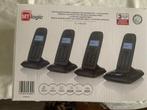 Téléphones fixes sans fil, Enlèvement ou Envoi, Neuf, 4 combinés ou plus