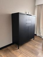 Italiaanse Design meubelen met 4 lederen stoelen., Huis en Inrichting, Ophalen, Zo goed als nieuw