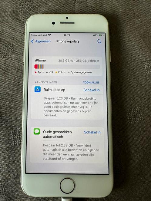 iPhone 7 met 256 GB geheugen, Telecommunicatie, Mobiele telefoons | Apple iPhone, Zo goed als nieuw, 256 GB, iPhone 7, Ophalen of Verzenden