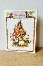 6x David de kabouter / Rien Poortvliet uitnodigingskaarten, Verzamelen, Verzenden, Kinderen