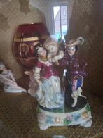 Vintage victoriaans staffordshire koppeltje, Antiek en Kunst, Ophalen