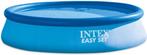Intex zwembad - Ø 457 x 122 cm met verwarming en alle toebeh, Opblaaszwembad, Rond, 300 cm of meer, Zo goed als nieuw