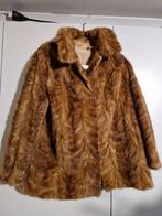 echte damesvest in nerts,, Ophalen, Gedragen, Maat 42/44 (L), Bruin