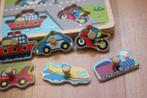 Geluidspuzzel - zee & landtransport - 6 stukken, Kinderen en Baby's, Speelgoed | Kinderpuzzels, Ophalen, Minder dan 10 stukjes