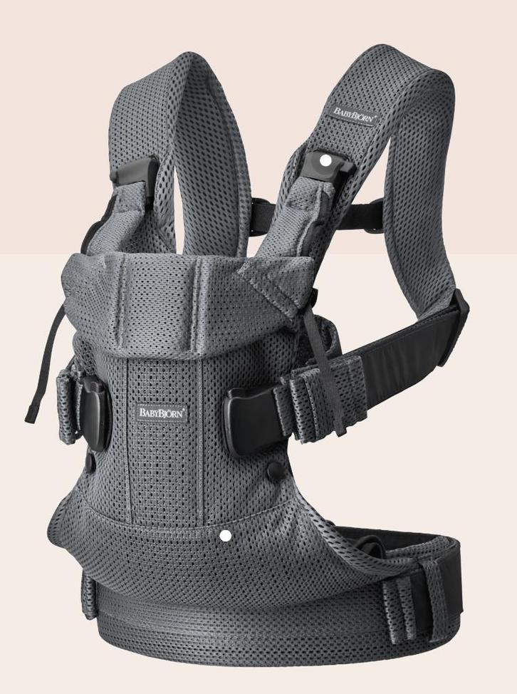 BabyBjörn - Baby Carrier One Air, Kinderen en Baby's, Babydragers en Draagdoeken, Zo goed als nieuw, Buik of Rug, Baby Björn, Ophalen