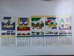 Stickers jaarkalender 1989, Comme neuf, Enlèvement ou Envoi