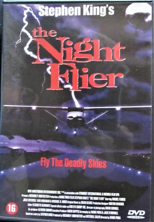DVD HORROR/THRILLER- THE NIGHT FLIER, Cd's en Dvd's, Dvd's | Horror, Zo goed als nieuw, Vampiers of Zombies, Alle leeftijden, Ophalen of Verzenden