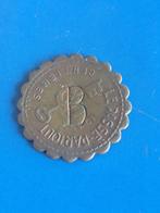 1931 België 5 centime jeton of noodgeld Spontin, Verzenden, Metaal, Losse munt
