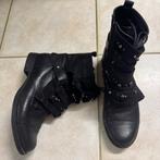 Bottines - Zwart - Maat 40, Ophalen, Zo goed als nieuw, Zwart