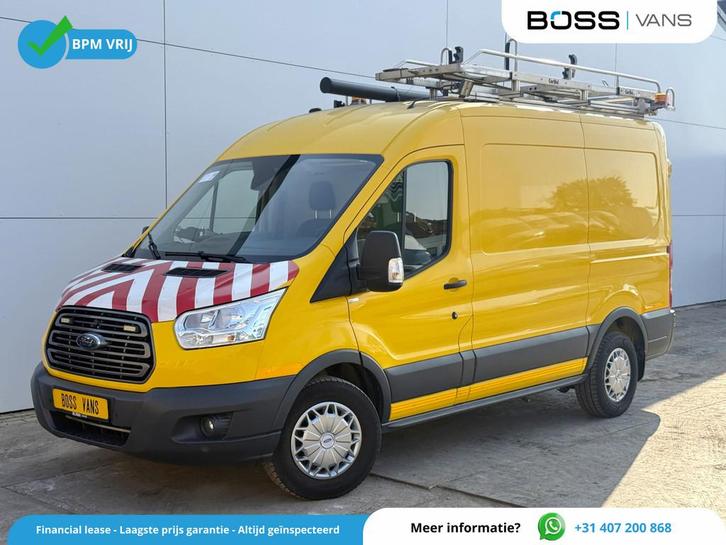 Ford Transit 350 2.0 TDCI 130PK Elektrisch Imperiaal Volledi, Auto's, Bestelwagens en Lichte vracht, Bedrijf, Te koop, ABS, Achteruitrijcamera