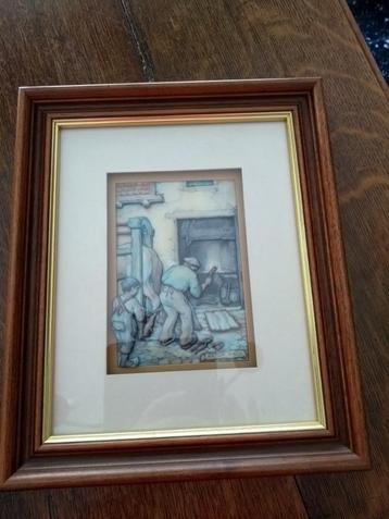 Schilderij Anton Pieck beschikbaar voor biedingen