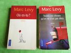 pocket2 POCKETS DE MARC LEVY: OU ES-TU + TOUTES CES CHOSES Q, Gelezen, Europa overig, Ophalen of Verzenden, MARC LEVY: