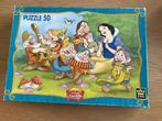 Puzzle - Blanche Neige et les Sept Nains - 50x, Hobby & Loisirs créatifs, Comme neuf, Puzzle, Enlèvement, Moins de 500 pièces