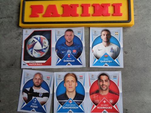 PANINI VOETBAL STICKERS ROAD TO FINALS NATIONS LEAGUE 6X, Hobby en Vrije tijd, Stickers en Plaatjes, Ophalen of Verzenden
