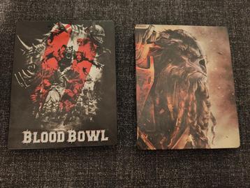 2 Steelbook game cases - Blood Bowl & Halo Wars 2 beschikbaar voor biedingen