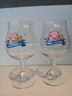 Twee staande glazen van RINCE COCHON in perfecte staat, Ophalen of Verzenden, Zo goed als nieuw, Glas of Glazen, Overige merken