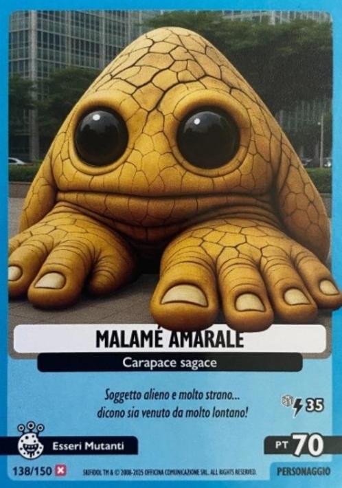 Brianrot TCG - Universo Psichedelico nr 138 - Malame Amarale, Hobby en Vrije tijd, Verzamelkaartspellen | Overige, Nieuw, Losse kaart