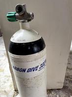 2 carbon duikflessen 12 liter 300 bar, Sports nautiques & Bateaux, Plongée, Enlèvement, Utilisé, Bouteille de plongée