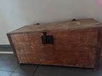 Houten kist, Huis en Inrichting, Ophalen, 100 tot 150 cm, 50 tot 75 cm, Zo goed als nieuw