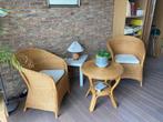 Rotan tuinset, Ophalen, Twee, Bruin, Riet of Rotan