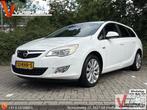 Opel Astra Sports Tourer 1.4 Turbo Cosmo | Airco | Cruise |, Auto's, 144 g/km, Zwart, Parkeersensor, Wit